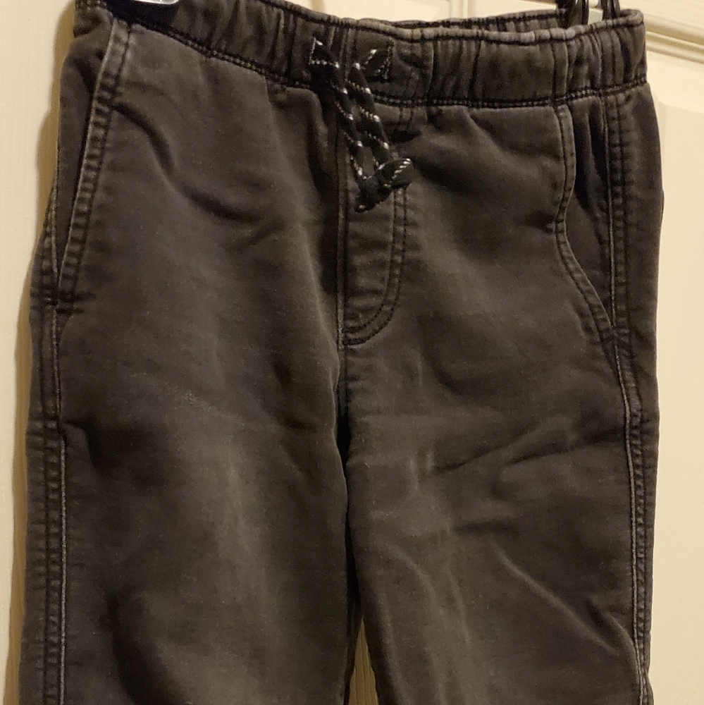 Boys pants cross over between jeans and sweatpants